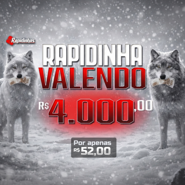 24° RAPIDINHA VALENDO R$ 4.000,00 PREMIO UNICO - VOL 05