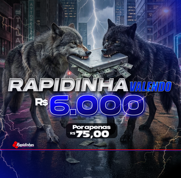 50° RAPIDINHA VALENDO R$ 6.000,00 PREMIO UNICO