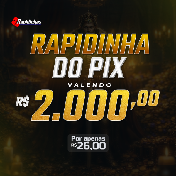 13° RAPIDINHA VALENDO R$ 2.000,00 EM 1 PREMIO V.14